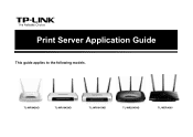 TP-Link TL-WDR3500 TL-WDR4300 Print Server Application Guide