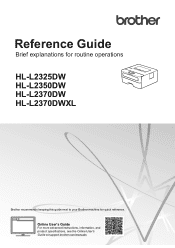 Brother International HL-L2325DW Reference Guide