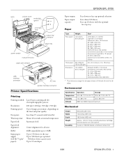 Epson 5700i Product Information Guide