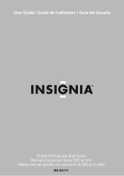 Insignia NS-A3111 User Manual (English)