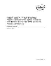 Intel BX80601920 Data Sheet