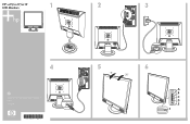 HP D5064S Setup Poster vs17x LCD Monitor (Page 1)