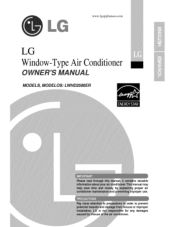 LG LWHD2500ER Owners Manual