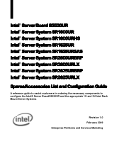 Intel BB5520URR Configuration Guide