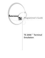 Intermec CV30 TE 2000 Terminal Emulation Programmer's Guide