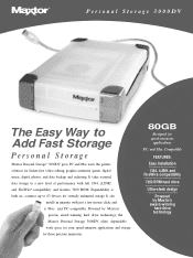 Seagate Personal Storage 3000DV Product Information