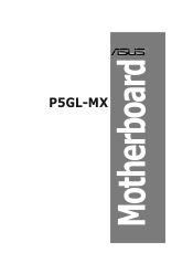Asus P5GL-MX P5GL-MX User's Manual for English Edition