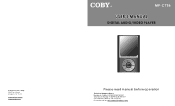 Coby MP-C756 User Manual