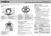 Insignia NS-4111B Quick Setup Guide (English)