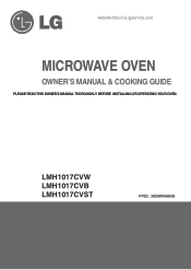 LG LMH1017CVW Owner's Manual