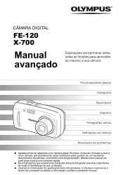 Olympus FE 120 FE-120 Manual Avançado (Português)