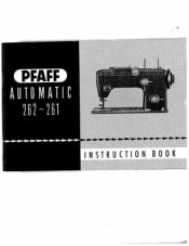 Pfaff 261 Owner's Manual