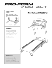 ProForm 780 Zlt Treadmill Polish Manual
