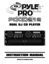Pyle PDCD212 PDCD212 Manual 1
