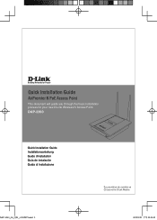 D-Link DAP-2360 Quick Installation Guide