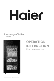 Haier LC-138WB User Manual
