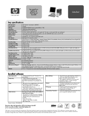 HP Pavilion a200 HP Pavilion Desktop PC - (English) a255c-b Product Datasheet and Product Specifications