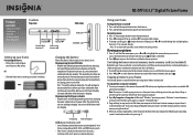 Insignia NS-DPF3G Quick Setup Guide (English)