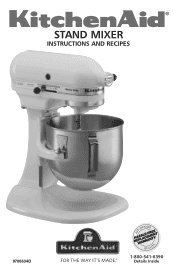 KitchenAid K5SSWH Use & Care Guide
