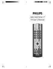 Philips SRU3003WM User manual