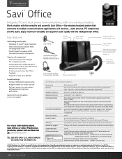 Plantronics Savi Office Product Sheet