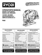 Ryobi JS651L1 User Manual