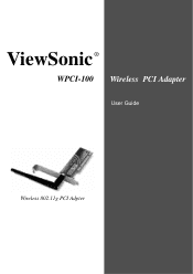 ViewSonic WPCI-100 User Guide
