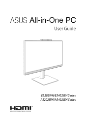Asus ExpertCenter E5 AiO 24 A5402 Users Manual