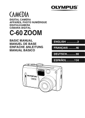 Olympus C60 C-60 Zoom Basic Manual