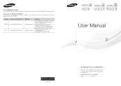 Samsung UN32D4003BDXZA User Manual