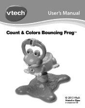 Vtech Count & Colors Bouncing Frog User Manual