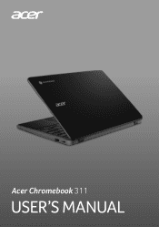 Acer Chromebook 311 C722 User Manual