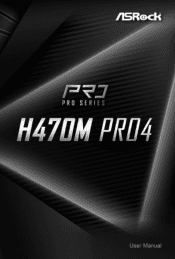 ASRock H470M Pro4 User Manual