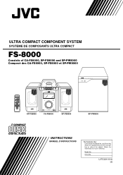 JVC FS-8000 Instructions
