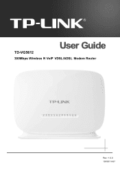 TP-Link TD-VG5612 TD-VG5612 V1 User Guide