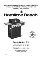 Hamilton Beach 84241 Operation Manual