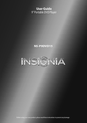 Insignia NS-P9DVD15 User Manual (English)