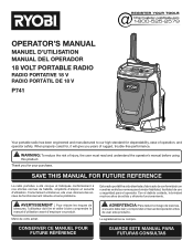 Ryobi P741 Operation Manual