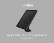 Uniden ACS2SGL Quick Reference Owner Manual 2
