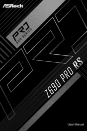 ASRock Z690 Pro RS User Manual