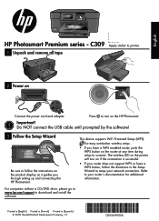 HP Photosmart Premium Printer - C309 Reference Guide