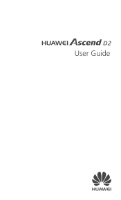 Huawei Ascend D2 User Guide