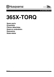 Husqvarna 365 X-Torq Parts Guide
