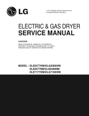 LG DLE7177WM Service Manual