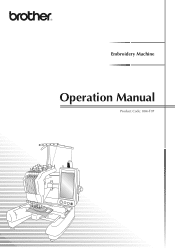Brother International PR650e Operation Manual