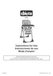 Chicco 06063803650070 User Instructions