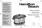Hamilton Beach 33480 Use and Care Manual