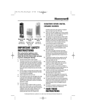 Honeywell HZ-3750GP User Guide