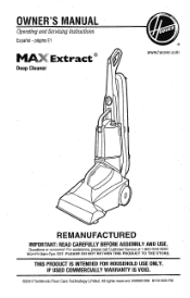 Hoover FH50240RM Product Manual