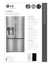 LG LFX28977SW Specification (English)